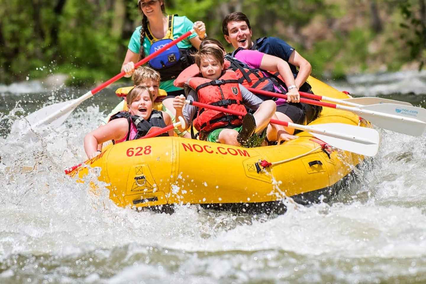 Bryson City: Nantahala River Guided Whitewater Rafting Trip thumbnail
